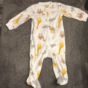 Adorable Animal Print Kids One Piece